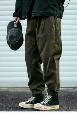Y2K Aesthetic Cargo Skirt: Coquette Style Utility Joggers for Women
