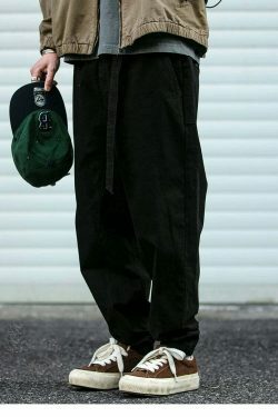 Y2K Aesthetic Cargo Skirt: Coquette Style Utility Joggers for Women