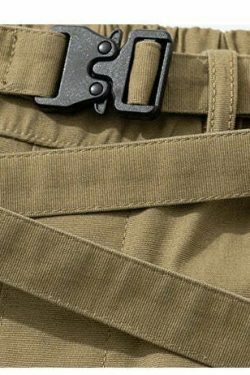 Y2K Aesthetic Cargo Skirt: Coquette Style Utility Joggers for Women