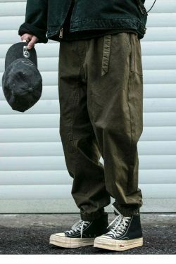 Y2K Aesthetic Cargo Skirt: Coquette Style Utility Joggers for Women