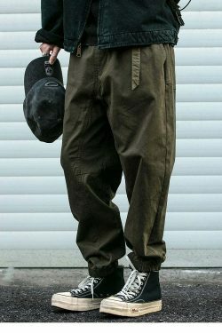 Y2K Aesthetic Cargo Skirt: Coquette Style Utility Joggers for Women