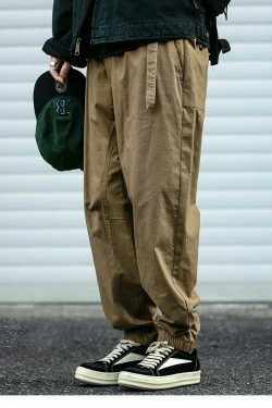 Y2K Aesthetic Cargo Skirt: Coquette Style Utility Joggers for Women
