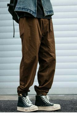 Y2K Aesthetic Cargo Skirt: Coquette Style Utility Joggers for Women