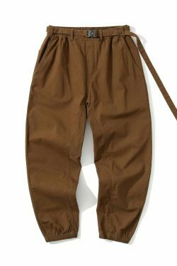 Y2K Aesthetic Cargo Skirt: Coquette Style Utility Joggers for Women