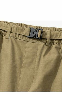 Y2K Aesthetic Cargo Skirt: Coquette Style Utility Joggers for Women