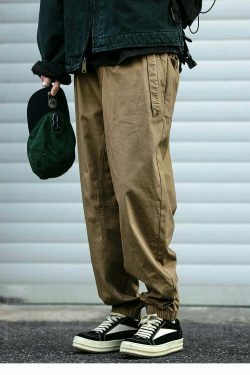 Y2K Aesthetic Cargo Skirt: Coquette Style Utility Joggers for Women