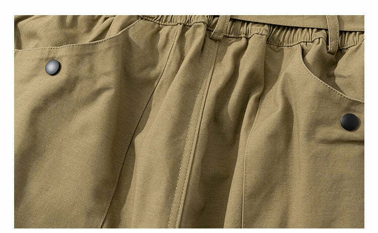 Y2K Aesthetic Cargo Skirt: Coquette Style Utility Joggers for Women Y2K Aesthetic Cargo Skirt: Coquette Style Utility Joggers for Women