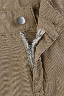 Y2K Aesthetic Cargo Skirt: Coquette Style with Pockets for Women's Fashion