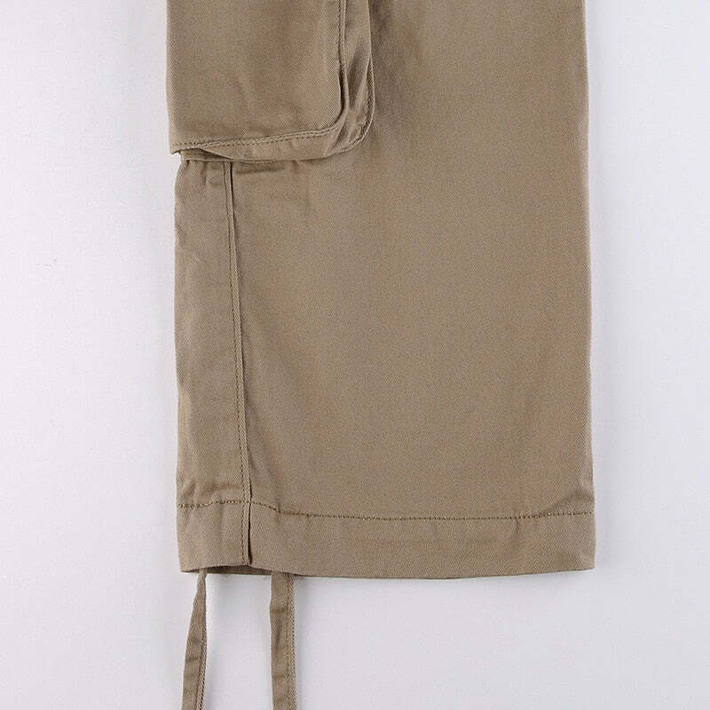 Y2K Aesthetic Cargo Skirt: Coquette Style with Pockets for Women's Fashion Y2K Aesthetic Cargo Skirt: Coquette Style with Pockets for Women's Fashion