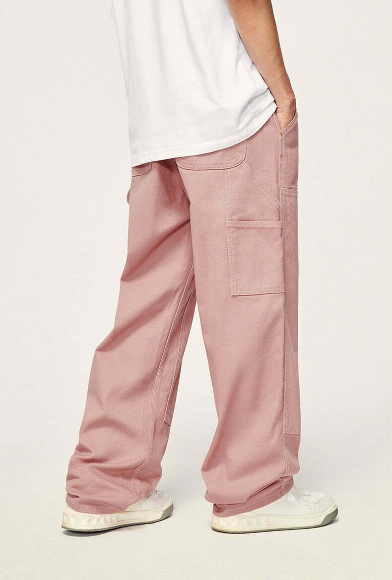 Y2K Aesthetic Cargo Skirt in Coquette Style with Pastel Goth Vibes and Grunge Fashion Influence