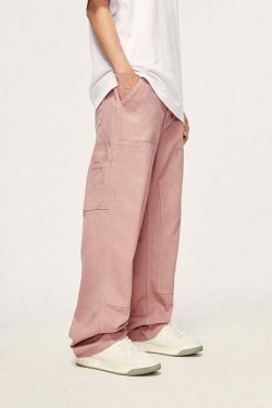 Y2K Aesthetic Cargo Skirt in Coquette Style with Pastel Goth Vibes and Grunge Fashion Influence