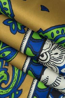 Y2K Aesthetic Cargo Skirt in Paisley Print for Women - Coquette Style Grunge Fashion