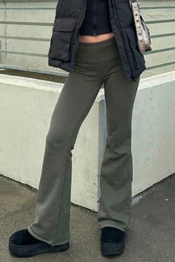 Y2K Aesthetic Cargo Skirt in Solid Color - Coquette Fashion for Women