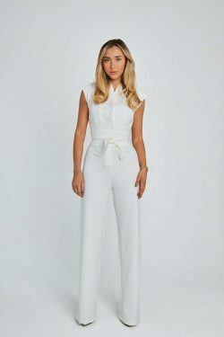 Y2K Aesthetic Cargo Skirt Jumpsuit: Coquette Style Sleeveless Straight Pants Outfit