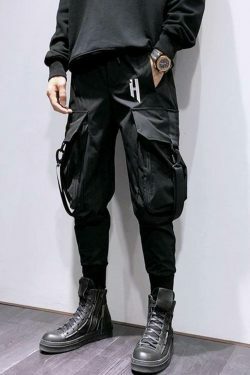 Y2K Aesthetic Cargo Skirt: Oversized Pocket Cargo Pants for Women - Coquette Fashion