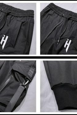 Y2K Aesthetic Cargo Skirt: Oversized Pocket Cargo Pants for Women - Coquette Fashion