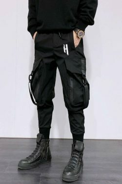 Y2K Aesthetic Cargo Skirt: Oversized Pocket Cargo Pants for Women - Coquette Fashion