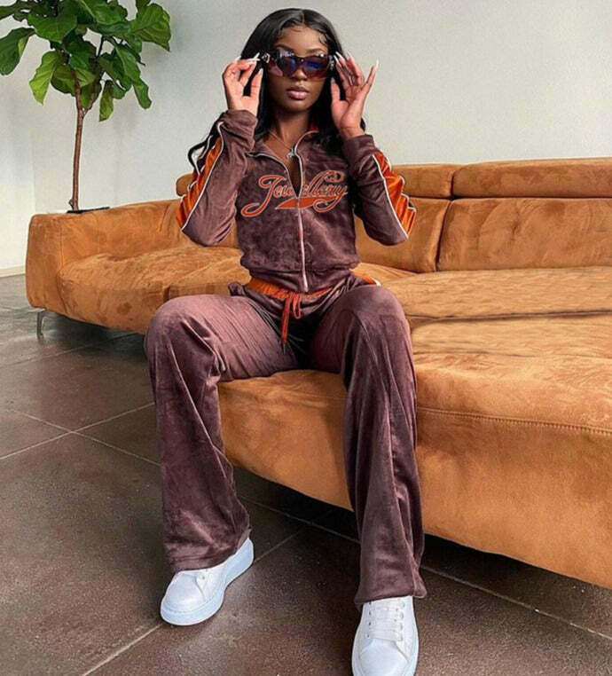 Y2K Aesthetic Cargo Skirt Set with Coquette Style Hoodie - Vintage Street Style Suit Y2K Aesthetic Cargo Skirt Set with Coquette Style Hoodie - Vintage Street Style Suit