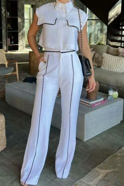 Y2K Aesthetic Cargo Skirt Set with Coquette Style Shirt and Pants - Women's Fashion