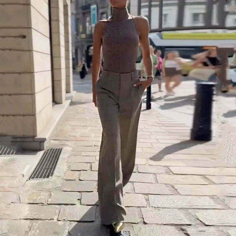 Y2K Aesthetic Cargo Skirt Set with Coquette Style Sleeveless Vest - Grunge Fashion Women's Suit Y2K Aesthetic Cargo Skirt Set with Coquette Style Sleeveless Vest - Grunge Fashion Women's Suit