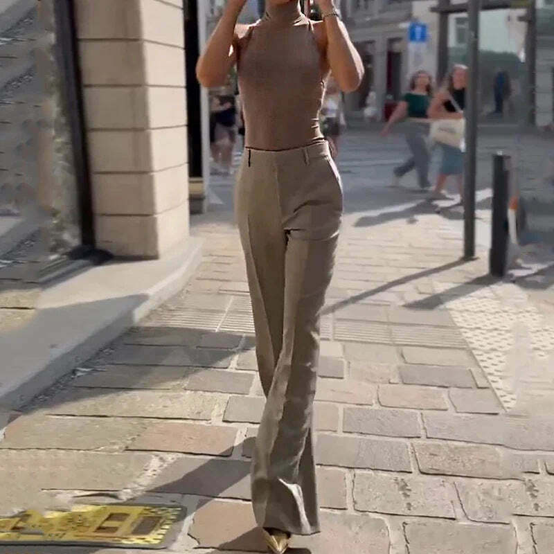 Y2K Aesthetic Cargo Skirt Set with Coquette Style Sleeveless Vest - Grunge Fashion Women's Suit Y2K Aesthetic Cargo Skirt Set with Coquette Style Sleeveless Vest - Grunge Fashion Women's Suit