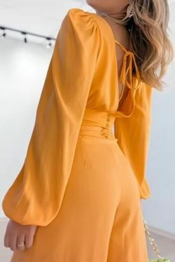 Y2K Aesthetic Cargo Skirt Set with Coquette Style V-Neck Top - Casual Loose Fit