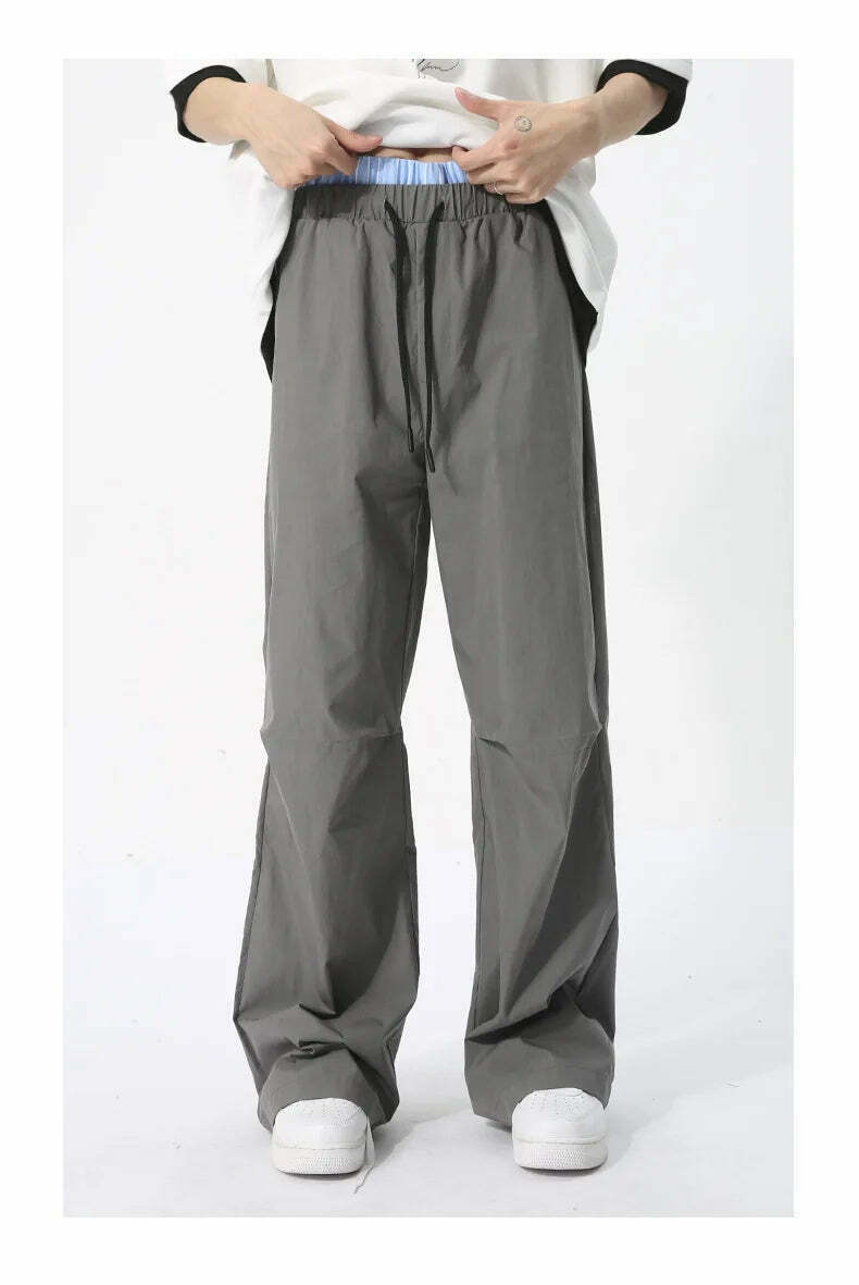 Y2K Aesthetic Cargo Skirt with Boxer Waistband and Pleated Knee Shell