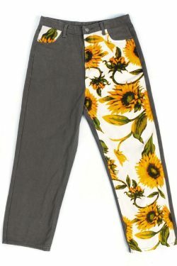 Y2K Aesthetic Cargo Skirt with Casual Floral Print for Women - Coquette Style Grunge Fashion