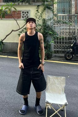 Y2K Aesthetic Cargo Skirt with Contrast Stitching - Coquette Grunge Fashion