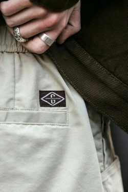 Y2K Aesthetic Cargo Skirt with Coquette Style and Grunge Vibes - Straight Leg Belted Workwear Pants