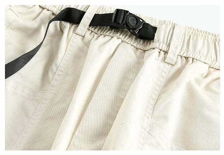 Y2K Aesthetic Cargo Skirt with Coquette Style and Grunge Vibes - Straight Leg Belted Workwear Pants Y2K Aesthetic Cargo Skirt with Coquette Style and Grunge Vibes - Straight Leg Belted Workwear Pants