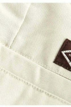 Y2K Aesthetic Cargo Skirt with Coquette Style and Grunge Vibes - Straight Leg Belted Workwear Pants