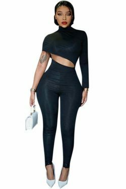 Y2K Aesthetic Cargo Skirt with Coquette Style and Irregular Navel-Baring Jumpsuit