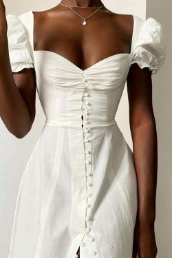 Y2K Aesthetic Cargo Skirt with High Slit - Coquette Style Grunge Fashion for Women