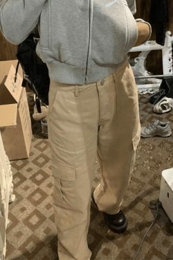 Y2K Aesthetic Cargo Skirt with Pocket Design for Women - Coquette Fashion Statement