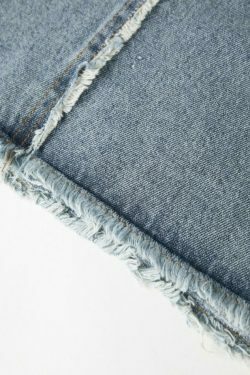 Y2K Aesthetic Cargo Skirt with Raw Edge Patchwork Detail - Coquette Fashion for Women