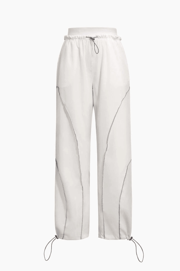 Y2K Aesthetic Cargo Skirt with Stitching Detail - Coquette Fashion for Women Y2K Aesthetic Cargo Skirt with Stitching Detail - Coquette Fashion for Women