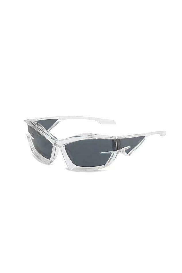 Y2K Aesthetic Cat Eye Sunglasses - Coquette Fashion with Grunge & Pastel Goth Vibes