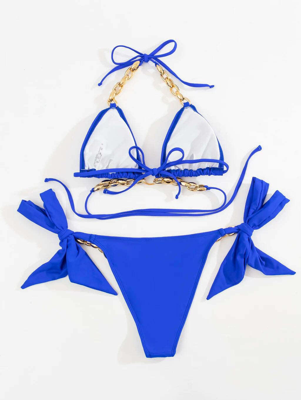 Y2K Aesthetic Chain Beach Sexy Bikini for Niche Women Fashion