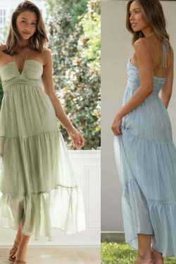 Y2K Aesthetic Chiffon Dress - Coquette Style with Pastel Goth & Grunge