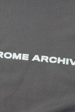 Y2K Aesthetic Chrome Archive Bodycon Skirt Set for Niche Women Fashion