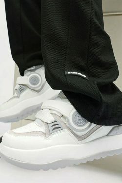 Y2K Aesthetic Chunky 'Headphones' Sneakers - Retro Coquette Style Women's Fashion