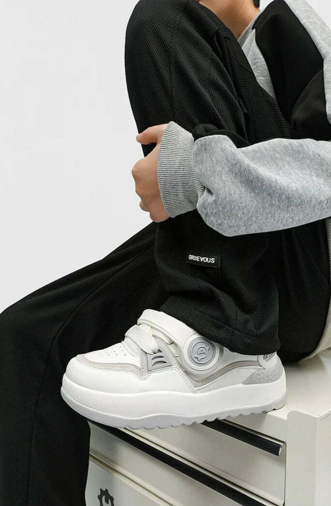 Y2K Aesthetic Chunky 'Headphones' Sneakers - Retro Coquette Style Women's Fashion Y2K Aesthetic Chunky 'Headphones' Sneakers - Retro Coquette Style Women's Fashion