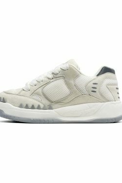 Y2K Aesthetic Chunky Skate Style Sneakers for Niche Women Fashion