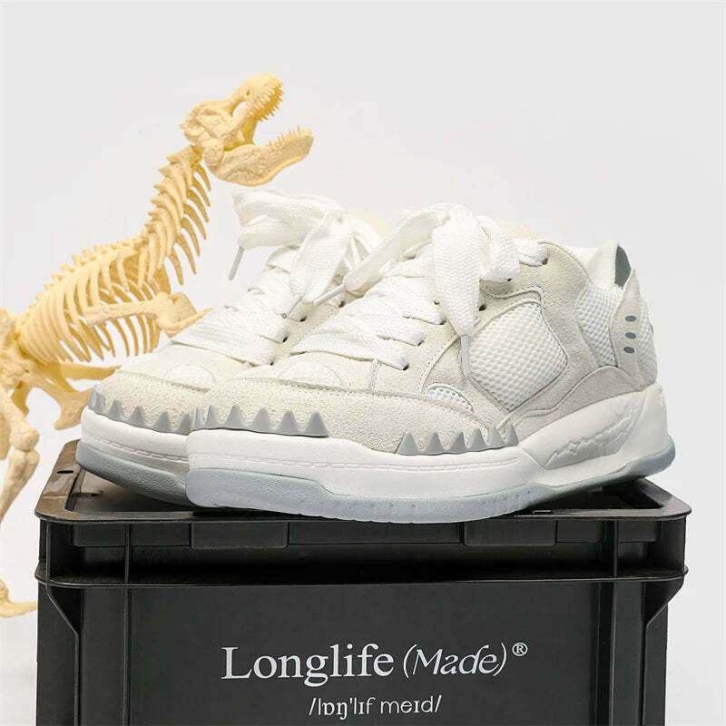 Y2K Aesthetic Chunky Skate Style Sneakers for Niche Women Fashion