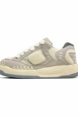 Y2K Aesthetic Chunky Skate Style Sneakers for Niche Women Fashion