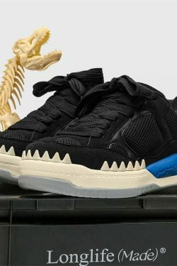 Y2K Aesthetic Chunky Skate Style Sneakers for Niche Women Fashion