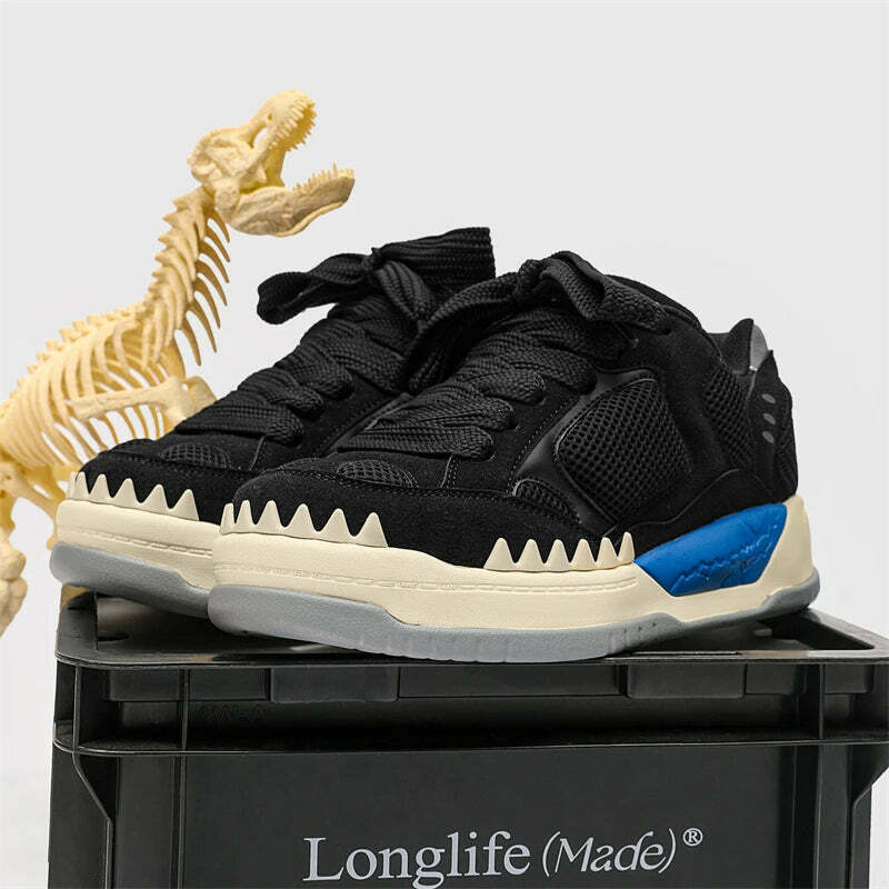 Y2K Aesthetic Chunky Skate Style Sneakers for Niche Women Fashion