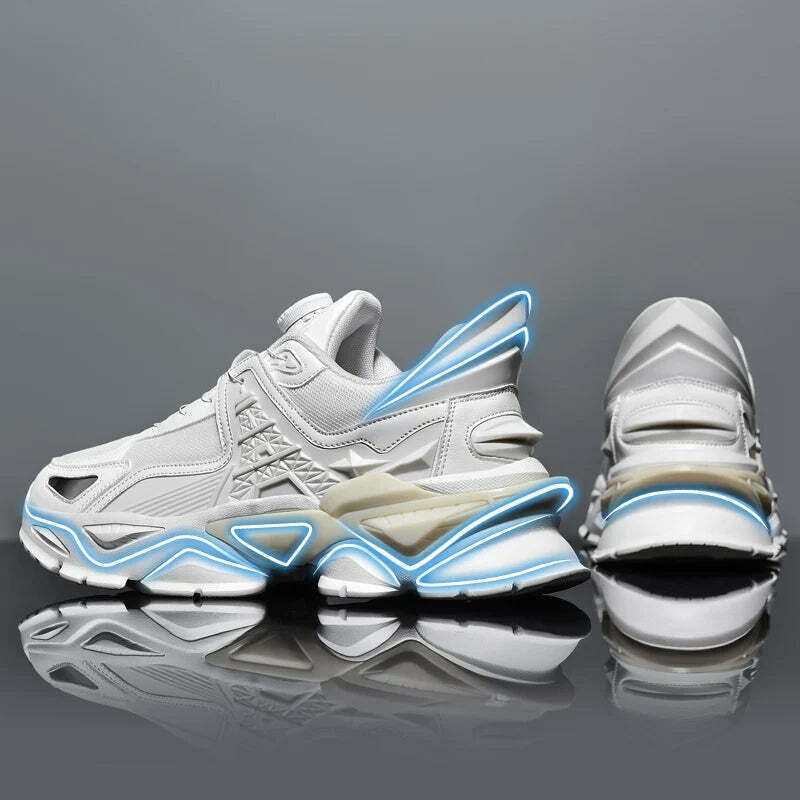 Y2K Aesthetic Chunky Sole Sneakers - Coquette, Grunge, Pastel Goth Y2K Aesthetic Chunky Sole Sneakers - Coquette, Grunge, Pastel Goth