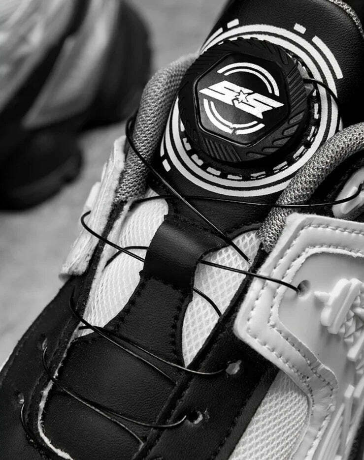 Y2K Aesthetic Chunky Sole Sneakers - Coquette, Grunge, Pastel Goth Y2K Aesthetic Chunky Sole Sneakers - Coquette, Grunge, Pastel Goth